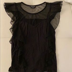 Black bebe top